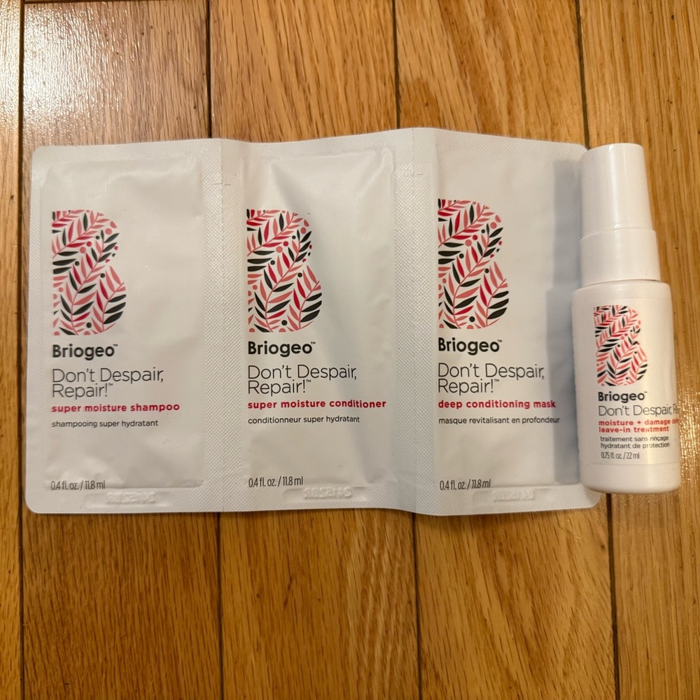 2/$20 Briogeo hair samples